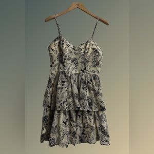 Flirty Paisley Tiered Mini